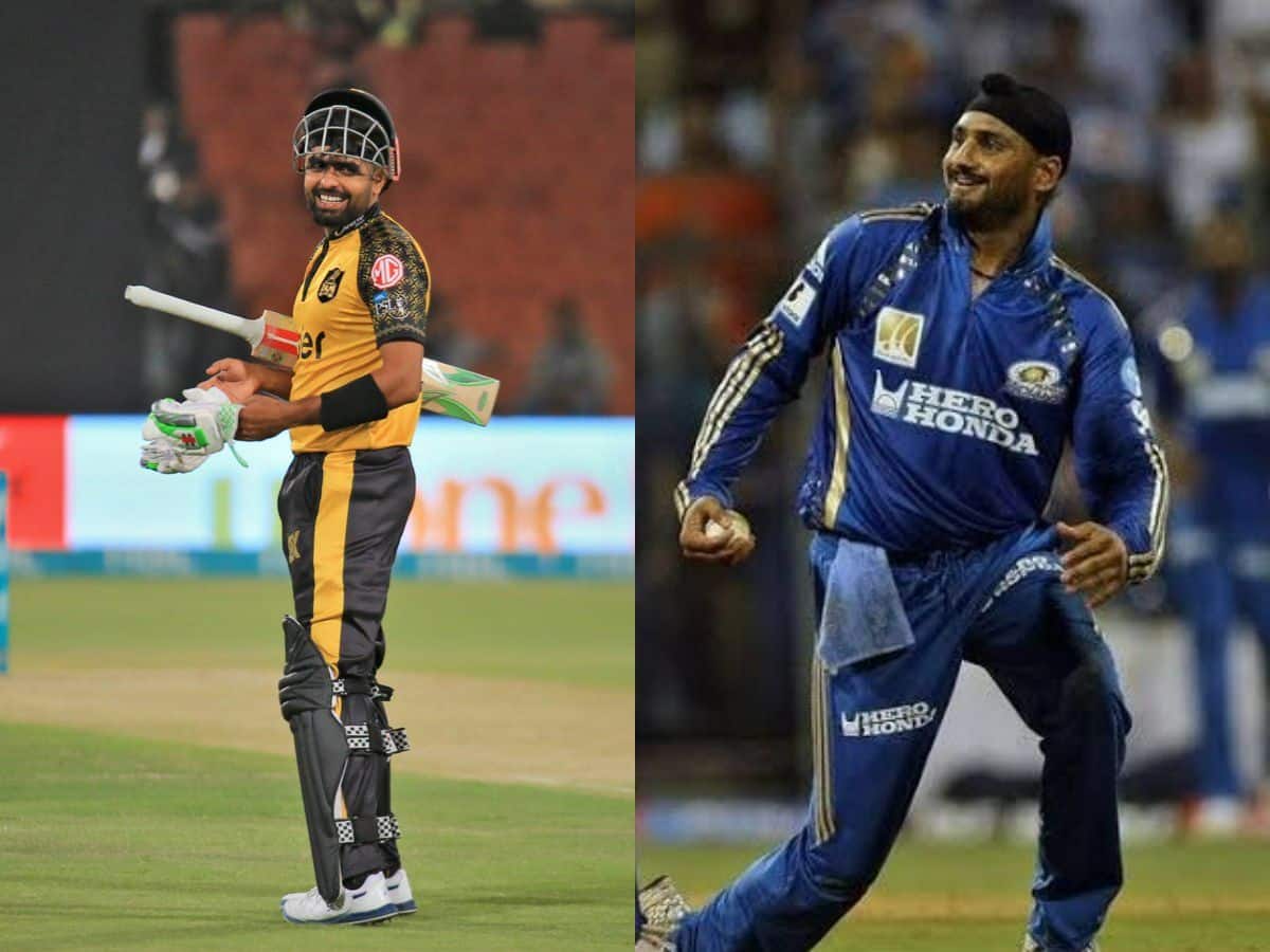 Harbhajan Singh Can't Stop Laughing As Babar Azam Picks BBL Over IPL As Best Cricket League | WATCH